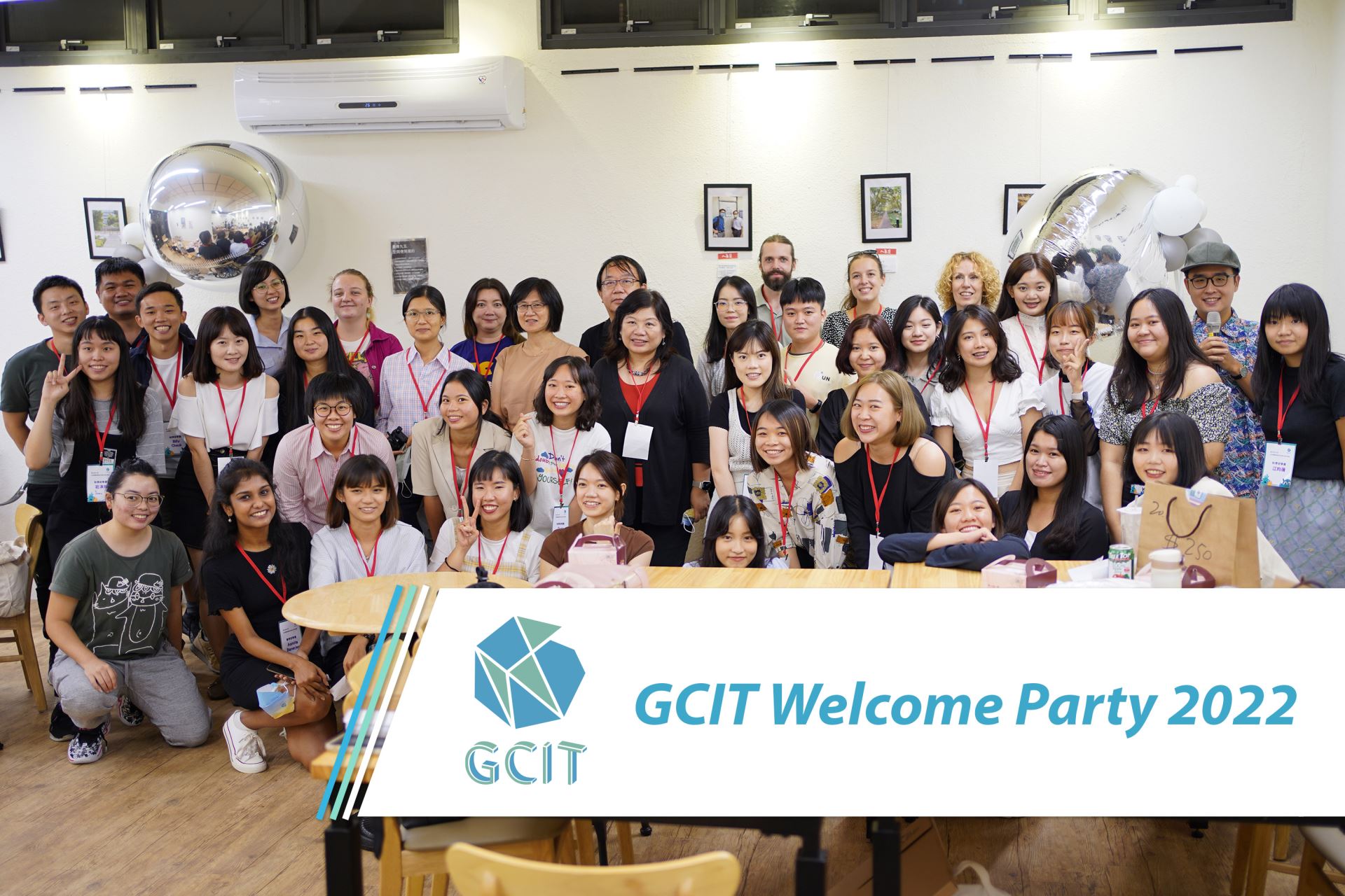 Group picture of GCIT Welcome Party 2022